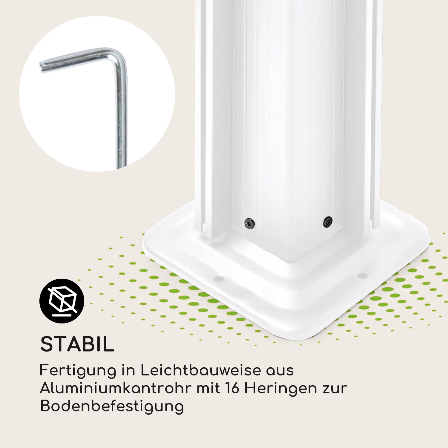 Pantheon Cortina Pavillon mit Dach 3x6m 4 Seitenteile Pantheon Cortina Pavillon Mit Dach 3x6m 4 Seitenteile -Deutschland Klarstein Verkaufs-Shop 10035885 de 0006 logo