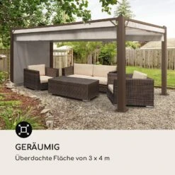 Pantheon Cortina Rust Pavillon Mit Dach 3x4 M 4 Seitenteile -Deutschland Klarstein Verkaufs-Shop 10035896 de 0004 logo