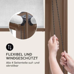 Pantheon Cortina Rust Pavillon Mit Dach 3x4 M 4 Seitenteile -Deutschland Klarstein Verkaufs-Shop 10035896 de 0005 logo