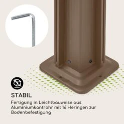 Pantheon Cortina Rust Pavillon Mit Dach 3x4 M 4 Seitenteile -Deutschland Klarstein Verkaufs-Shop 10035896 de 0006 logo