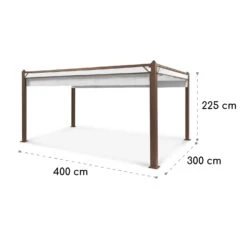 Pantheon Cortina Rust Pavillon Mit Dach 3x4 M 4 Seitenteile -Deutschland Klarstein Verkaufs-Shop 10035896 yy 0009 logo