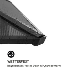 Pantheon Solid Sky Ambient Solar Pavillon Mit Grauem Dach 3x3m Polycarbonat Aluminium -Deutschland Klarstein Verkaufs-Shop 10035899 de 0005 logo