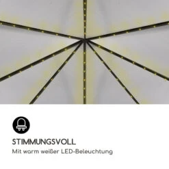 Pantheon Solid Sky Ambient Solar Pavillon 3x3m Polycarbonat Aluminium -Deutschland Klarstein Verkaufs-Shop 10035900 de 0003 logo