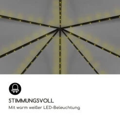 Pantheon Solid Sky Ambient Solar Pavillon 3x4m Polycarbonat Aluminium 2 Pantheon Solid Sky Ambient Solar Pavillon 3x4m Polycarbonat Aluminium -Deutschland Klarstein Verkaufs-Shop 10035906 de 0003 logo