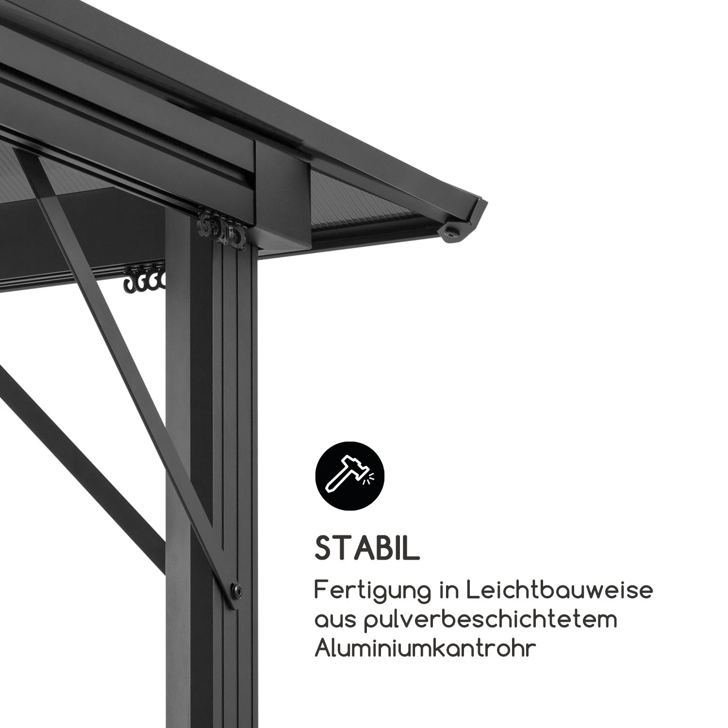 Pantheon Solid Sky Ambient Solar Pavillon 3x4m Polycarbonat Aluminium Pantheon Solid Sky Ambient Solar Pavillon 3x4m Polycarbonat Aluminium -Deutschland Klarstein Verkaufs-Shop 10035906 de 0006 logo