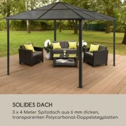 Pantheon Solid Sky Ambient Solar Pavillon 3x4m Polycarbonat Aluminium 6 Pantheon Solid Sky Ambient Solar Pavillon 3x4m Polycarbonat Aluminium -Deutschland Klarstein Verkaufs-Shop 10035906 de 0007 logo