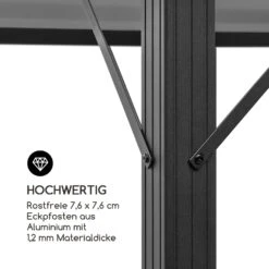 Pantheon Solid Sky Ambient Solar Pavillon 3x4m Polycarbonat Aluminium 7 Pantheon Solid Sky Ambient Solar Pavillon 3x4m Polycarbonat Aluminium -Deutschland Klarstein Verkaufs-Shop 10035906 de 0008 logo