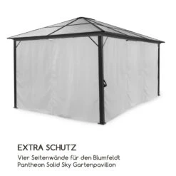 Pantheon Solid Sky Pavillon-Seitenwände 3x4 4 Stück 140g/m² -Deutschland Klarstein Verkaufs-Shop 10035911 de 0003 logo
