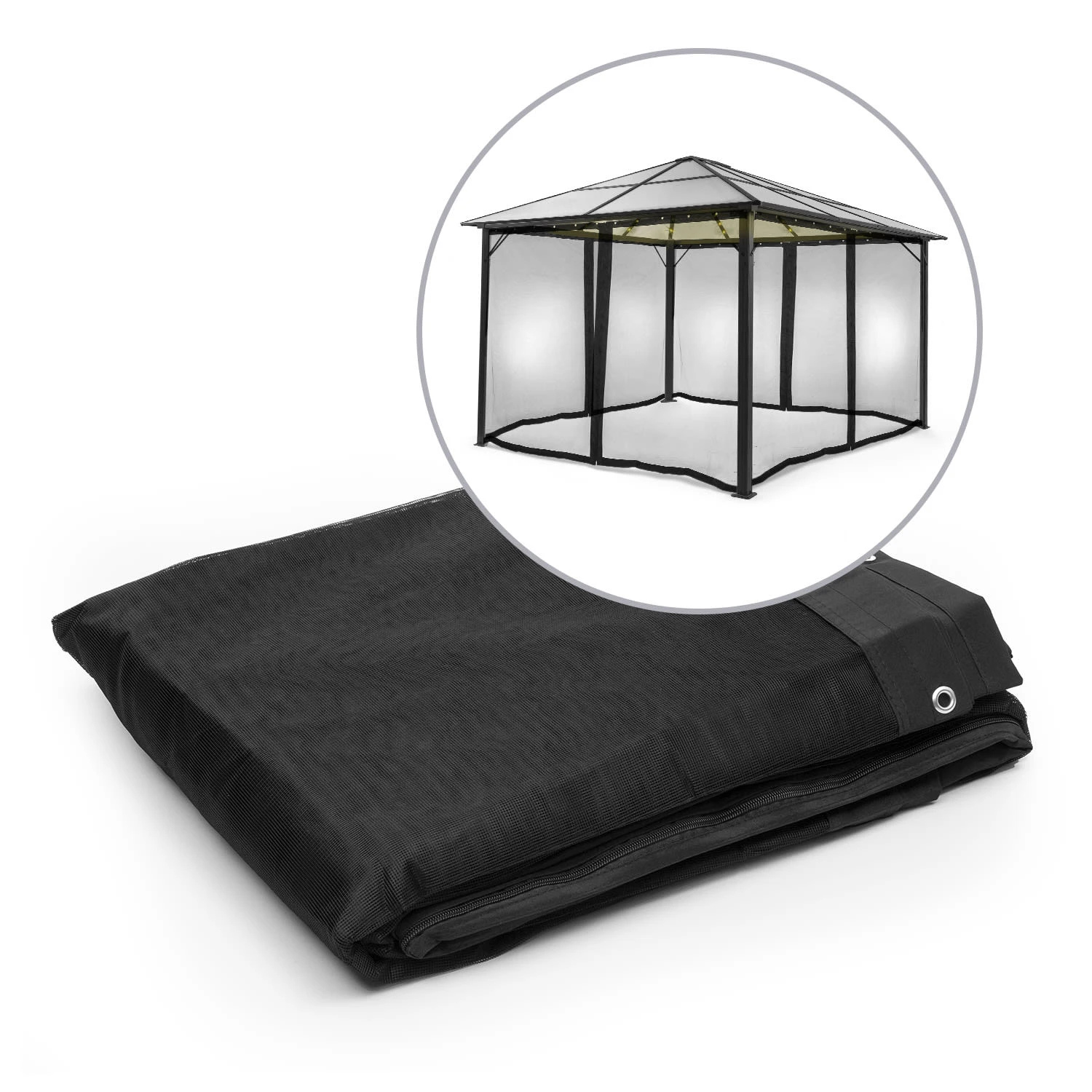 Pantheon Solid Sky Ambient Solar Seitenwände 3x4m Moskito Pantheon Solid Sky Ambient Solar Seitenwände 3x4m Moskito -Deutschland Klarstein Verkaufs-Shop 10035912 yy 0001 titel