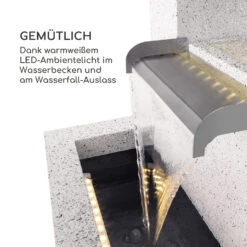 Bloomingstone Brunnen Gartenbrunnen Zierbrunnen 20W Pumpe Zink LED -Deutschland Klarstein Verkaufs-Shop 10035916 de 0004 logo