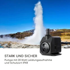 Bloomingstone Brunnen Gartenbrunnen Zierbrunnen 20W Pumpe Zink LED -Deutschland Klarstein Verkaufs-Shop 10035916 de 0007 logo