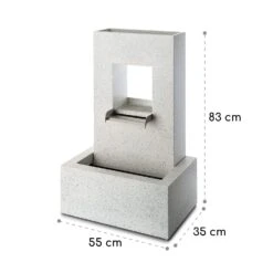 Bloomingstone Brunnen Gartenbrunnen Zierbrunnen 20W Pumpe Zink LED -Deutschland Klarstein Verkaufs-Shop 10035916 yy 0008 logo