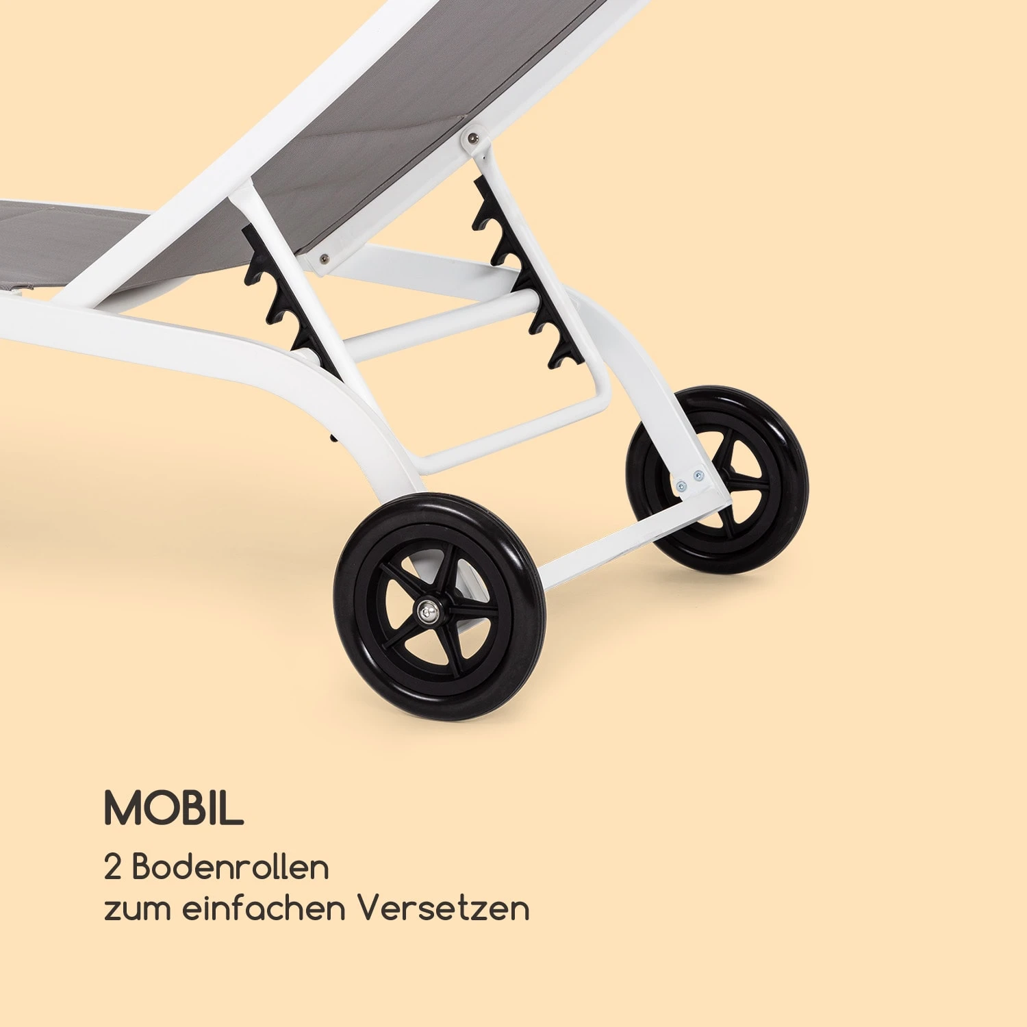 Limala Sonnenliege Lounger Stahl/Aluminium Textilene 150 kg mobil Limala Sonnenliege Lounger Stahl/Aluminium Textilene 150 Kg Mobil -Deutschland Klarstein Verkaufs-Shop 10035921 de 0004 logo