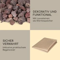 Crete Gas-Feuerstelle 13 KW Flüssiggas Edelstahl -Deutschland Klarstein Verkaufs-Shop 10035931 de 0007 logo