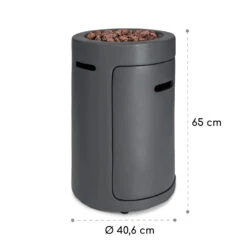 Crete Gas-Feuerstelle 13 KW Flüssiggas Edelstahl -Deutschland Klarstein Verkaufs-Shop 10035931 yy 0008 logo