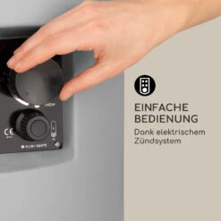 Crete Gas-Feuerstelle 13 KW Flüssiggas Edelstahl 3 Crete Gas-Feuerstelle 13 KW Flüssiggas Edelstahl -Deutschland Klarstein Verkaufs-Shop 10035932 de 0004 logo