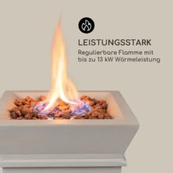 Prati Gas-Feuerstelle 13 KW Elektrisches Zündsystem Lavasteine Inkl. Regenschutz -Deutschland Klarstein Verkaufs-Shop 10035935 de 0003 logo