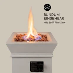 Prati Gas-Feuerstelle 13 KW Elektrisches Zündsystem Lavasteine Inkl. Regenschutz -Deutschland Klarstein Verkaufs-Shop 10035935 de 0005 logo