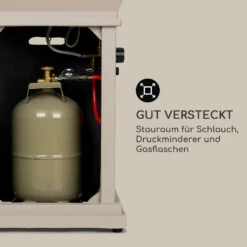 Prati Gas-Feuerstelle 13 KW Elektrisches Zündsystem Lavasteine Inkl. Regenschutz -Deutschland Klarstein Verkaufs-Shop 10035935 de 0006 logo