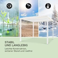 Pantheon Climax Ambient 3x3 M 4 Eckpfosten Bioklimatisches Dach -Deutschland Klarstein Verkaufs-Shop 10035943 de 0006 logo