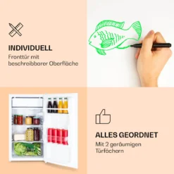 Spitzbergen 83 Kühlschrank 76 Liter Plus 7-Liter-Gefrierfach 2 Böden -Deutschland Klarstein Verkaufs-Shop 10035972 de 0003 logo