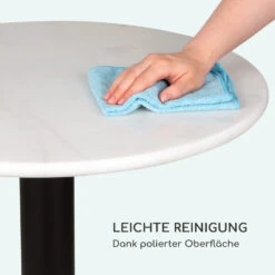 Patras Pearl Bistro-Tisch Jugendstil Marmor Ø 60 Cm H 75 Cm Gusseisern -Deutschland Klarstein Verkaufs-Shop 10035977 de 0004 logo