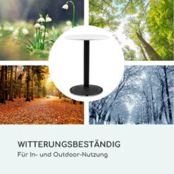 Patras Pearl Bistro-Tisch Jugendstil Marmor Ø 60 Cm H 75 Cm Gusseisern -Deutschland Klarstein Verkaufs-Shop 10035977 de 0007 logo