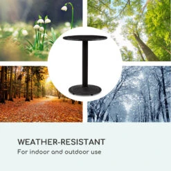 Patras Pearl Bistro-Tisch Jugendstil Marmor Ø 60 Cm H 75 Cm Gusseisern -Deutschland Klarstein Verkaufs-Shop 10035978 uk 0007 logo