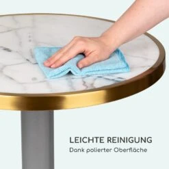 Patras Jewel Marmor-Tisch Jugendstil Ø: 57,5 Cm H: 75 Cm Gusseiserner Standfuß 3 Patras Jewel Marmor-Tisch Jugendstil Ø: 57,5 Cm H: 75 Cm Gusseiserner Standfuß -Deutschland Klarstein Verkaufs-Shop 10035983 de 0004 logo