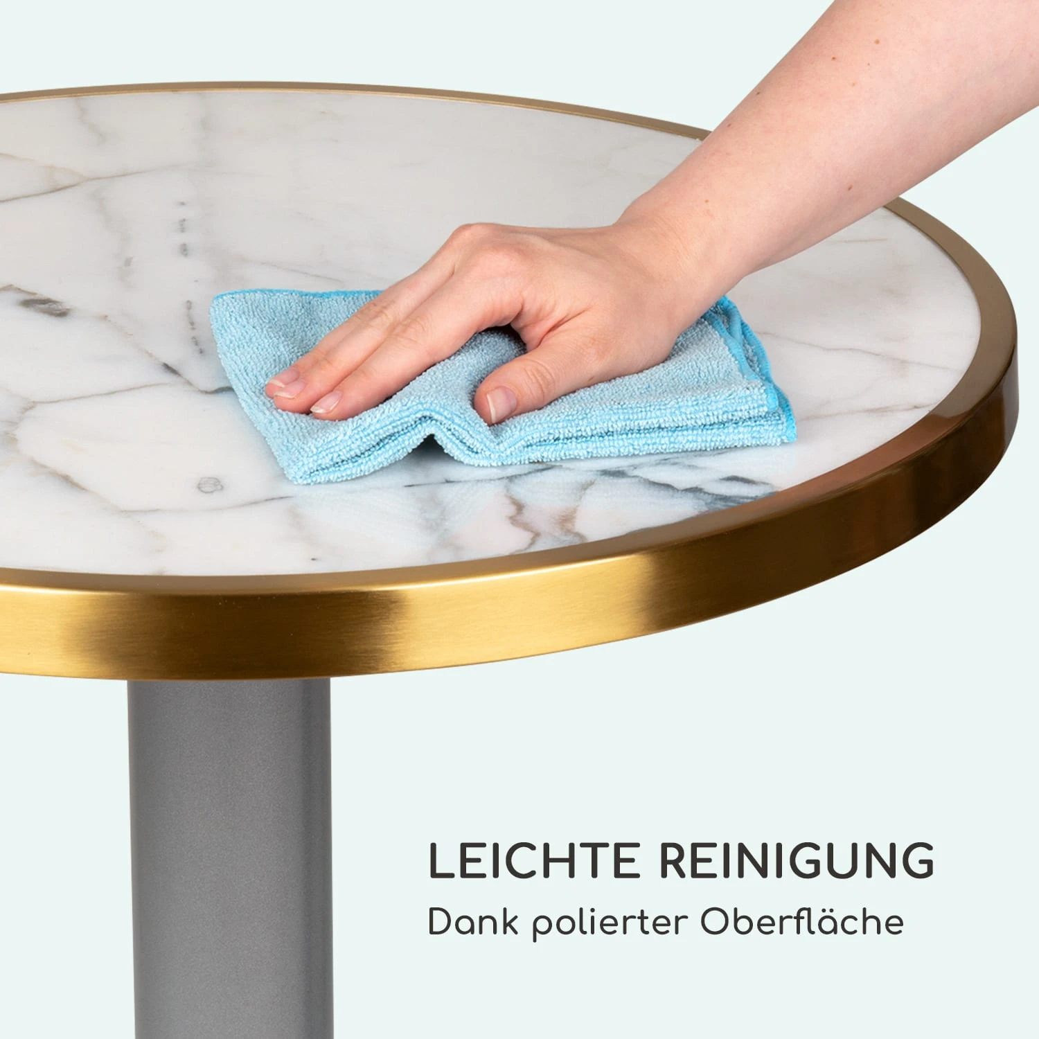 Patras Jewel Marmor-Tisch Jugendstil Ø: 57,5 cm H: 75 cm Gusseiserner Standfuß Patras Jewel Marmor-Tisch Jugendstil Ø: 57,5 Cm H: 75 Cm Gusseiserner Standfuß -Deutschland Klarstein Verkaufs-Shop 10035983 de 0004 logo