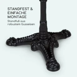 Patras Lux Bistro-Tisch Mit Dreifuß Marmortisch Ø: 57,5 Cm Höhe: 72 Cm -Deutschland Klarstein Verkaufs-Shop 10035984 de 0005 logo