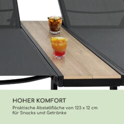 Pompei Sonnenliege Lounger 2 Pers. Aluminium Abstellfläche -Deutschland Klarstein Verkaufs-Shop 10035985 de 0005 logo