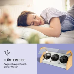 Garonne 6 Uhrenbeweger 6 Uhren 3 Geschwindigkeiten 4 Modi Bambus -Deutschland Klarstein Verkaufs-Shop 10036043 de 0004 logo