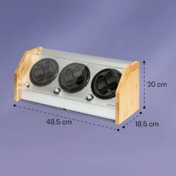 Garonne 6 Uhrenbeweger 6 Uhren 3 Geschwindigkeiten 4 Modi Bambus -Deutschland Klarstein Verkaufs-Shop 10036043 yy 0005 logo