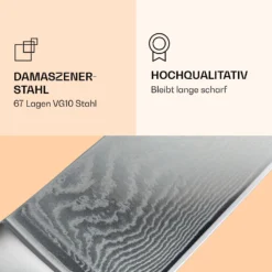 Kaito Damaszener Messerset 4-teilig Extra Scharf Griffe Aus Rosenholz -Deutschland Klarstein Verkaufs-Shop 10036059 de 0004 logo
