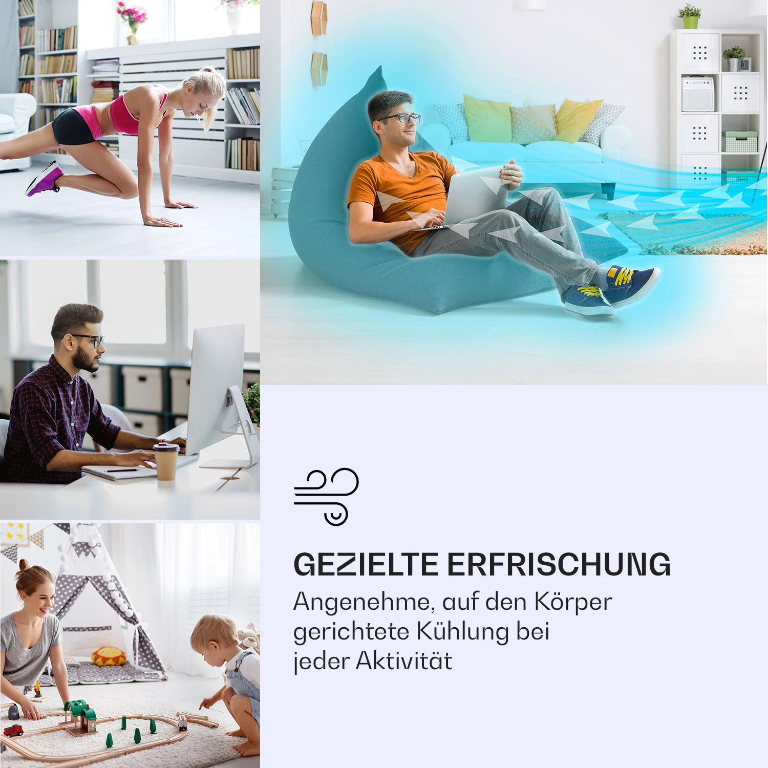 IceWind Max 3-in-1 Luftkühler 330 m³/h 60W 6 Ltr Timer Fernbedienung IceWind Max 3-in-1 Luftkühler 330 M³/h 60W 6 Ltr Timer Fernbedienung -Deutschland Klarstein Verkaufs-Shop 10036068 de 0003 logo