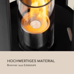 Fiamme Cilindro Ethanol-Laterne 2-Set Edelstahl-Brenner 0,3 Liter 4 H Brenndauer 4 Fiamme Cilindro Ethanol-Laterne 2-Set Edelstahl-Brenner 0,3 Liter 4 H Brenndauer -Deutschland Klarstein Verkaufs-Shop 10036070 de 0005 logo