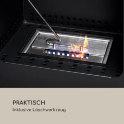 Fiamme Cantal Ethanol-Kamin Edelstahl-Brenner 1,2 Liter 4-6 H Brenndauer -Deutschland Klarstein Verkaufs-Shop 10036078 de 0010 logo