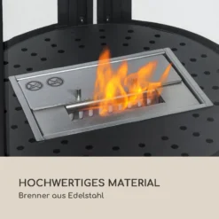 Fiamme Circulo Ethanol-Kamin Edelstahl-Brenner 1,2 Liter 4-5 H Brenndauer -Deutschland Klarstein Verkaufs-Shop 10036079 de 0004 logo