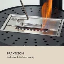 Fiamme Circulo Ethanol-Kamin Edelstahl-Brenner 1,2 Liter 4-5 H Brenndauer -Deutschland Klarstein Verkaufs-Shop 10036079 de 0008 logo
