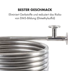 Counterflow Gegenstromkühler Ø28cm 9 Schleifen 304 Edelstahl -Deutschland Klarstein Verkaufs-Shop 10036084 de 0005 logo