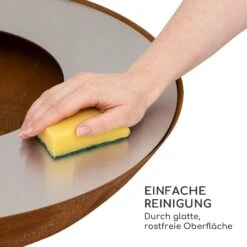 Savage 2.0 Tall Feuerschale Mit Grill Bambus-Seitentische Inkl. Wetterschutz -Deutschland Klarstein Verkaufs-Shop 10036087 de 0006 logo