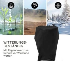 Savage 2.0 Tall Feuerschale Mit Grill Bambus-Seitentische Inkl. Wetterschutz -Deutschland Klarstein Verkaufs-Shop 10036087 de 0008 logo