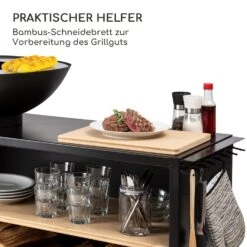 Savage 2.0 Wide Feuerschale Grill Bambus-Schneidebrett Wetterschutz -Deutschland Klarstein Verkaufs-Shop 10036090 de 0003 logo