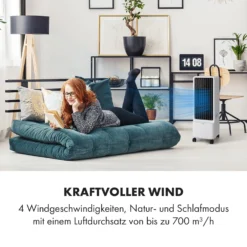 Maxflow Smart 3-in-1 Luftkühler Ventilator 5L WiFi Fernbedienung -Deutschland Klarstein Verkaufs-Shop 10036091 de 0004 logo