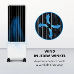 Maxflow Smart 3-in-1 Luftkühler Ventilator 5L WiFi Fernbedienung -Deutschland Klarstein Verkaufs-Shop 10036091 de 0005 logo