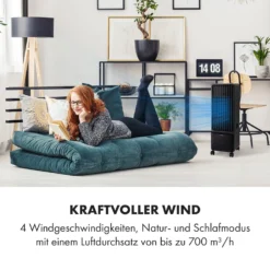 Maxflow Smart 3-in-1 Luftkühler 5L WiFi Fernbedienung 2x Eispack -Deutschland Klarstein Verkaufs-Shop 10036092 de 0004 logo