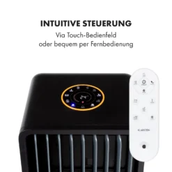 Maxflow Smart 3-in-1 Luftkühler 5L WiFi Fernbedienung 2x Eispack -Deutschland Klarstein Verkaufs-Shop 10036092 de 0006 logo