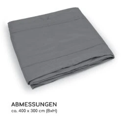 Pantheon Cortina Pergola Ersatzdach 200 G/m² Polyester-Tuch 3x4 M Inkl. Seilzug -Deutschland Klarstein Verkaufs-Shop 10036117 de 0005 dimensions