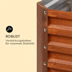Rust Grow Hochbeet Gartenbeet Verzinktes Stahlblech Rost-Finish -Deutschland Klarstein Verkaufs-Shop 10036153 de 0005 logo